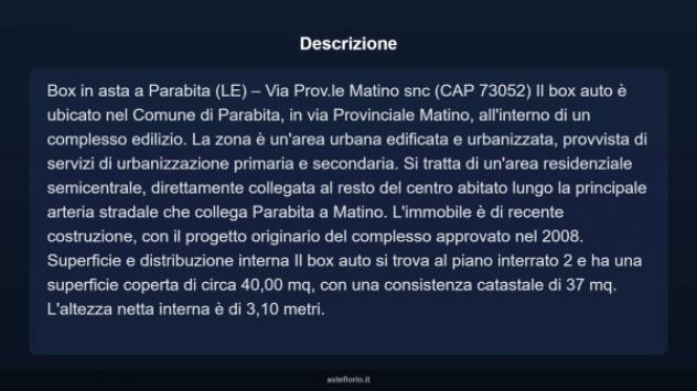 Immobile in asta di 40 m² in vendita a Parabita - Foto 4