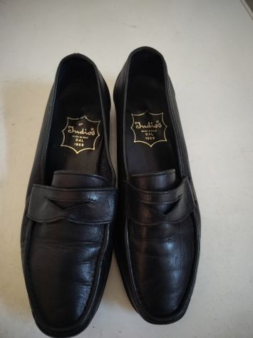 Mocassini neri Indios unisex n. 40