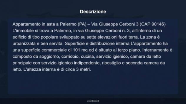Immobile in asta di 101 m² in vendita a Palermo - Foto 13