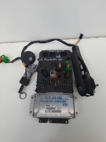 KIT CENTRALINA MOTORE CITROEN C3 Pluriel 0261207860 benzina 1.6 (03)