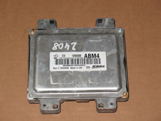12655586 ECU OPEL ZAFIRA ASTRA 1.4 ACDELCO E78 12655586 ABM4 12643636 - Foto 3
