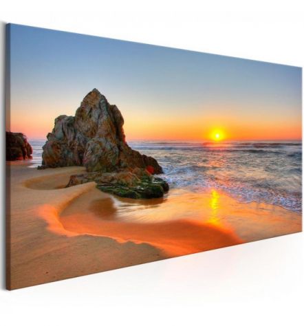 Quadro Scogli Sul Mare Cm.100x45 ARREDALACASA