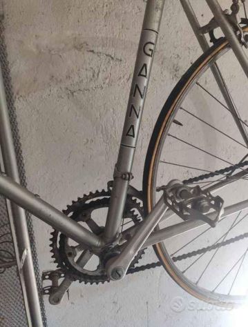 Bicicletta Ganna d'epoca collezionein alluminio - Foto 5