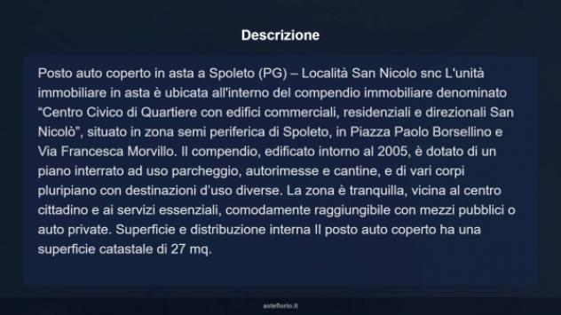 Immobile in asta di 27 m² in vendita a Spoleto - Foto 10