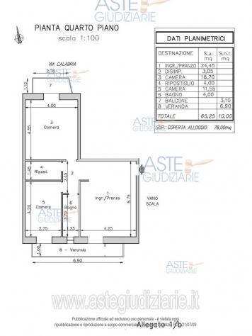 IMMOBILI-IMMOBILE RESIDENZIALE-Via Calabria, 74121 Taranto TA, Italia - Foto 5