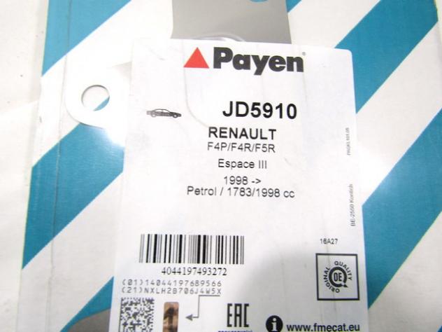 JD5910 GUARNIZIONE COLLETTORE SCARICO PAYEN OPEL VIVARO 2.0 B 16V 88 KW RICAMBIO NUOVO - Foto 2