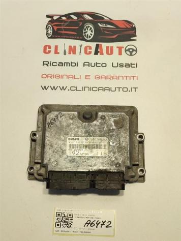 CENTRALINA MOTORE FIAT Stilo Berlina 5P 0281010337 55182953 192A8000 diesel 1910 (0110)
