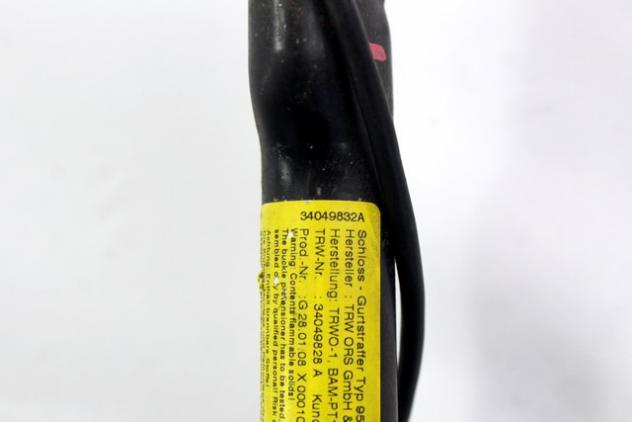 8200795779 PRETENSIONATORE CINTURA DI SICUREZZA ANTERIORE SINISTRA RENAULT CLIO 3 R 1.5 D 78KW 6M 5P (2008) RICAMBIO USATO USATO 34049832A - Foto 2
