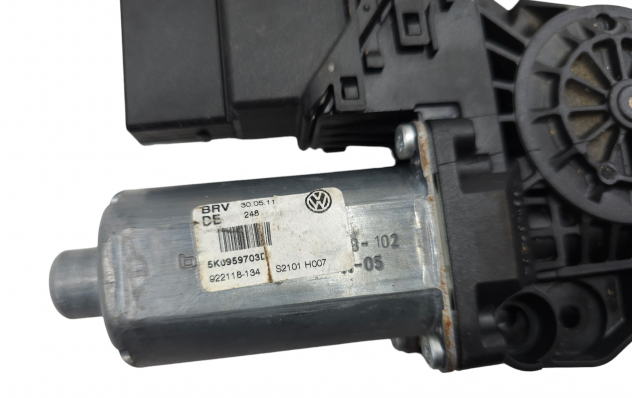 MOTORINO ALZAVETRO POSTERIORE SINISTRO VOLKSWAGEN Golf 6 Berlina 5K0959703D (0812) - Foto 6
