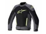 Giacca Moto Estiva Alpinestars T-SP X Superair Taglia XL - Nero/Grigio/Giallo Fl