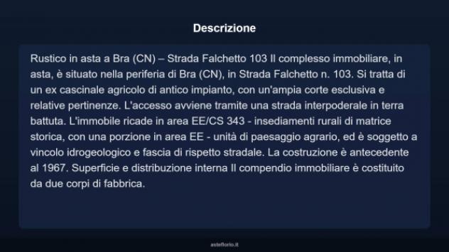 Immobile in asta di 453 m² con più di 5 locali in vendita a Bra - Foto 3