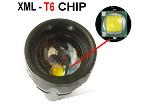 TORCIA PILA DIGITALE CON LED CREE X-T6 - Foto 2
