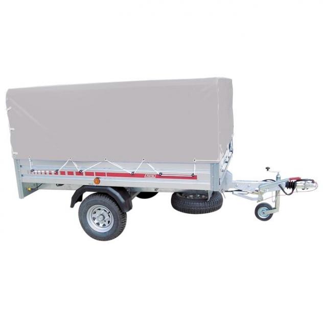 Rimorchio Cresci A6B 750 Kg Dim.194x141x36h Cm. - Foto 4