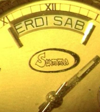 Orologio dorato da polso Summa - Foto 6