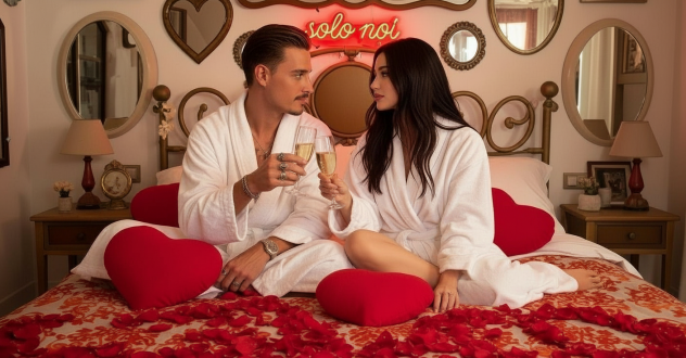 Camera per coppietta ideale per sorprese romantiche sotto le feste!
