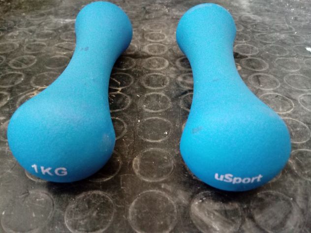 Manubri pesi da esercizio da 1 Kg. N° 2 serie (prezzo per coppia) - Foto 4