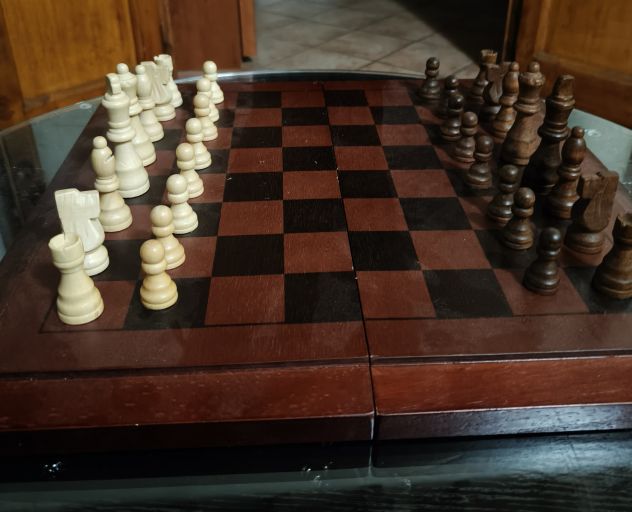 Scacchiera in legno - Foto 2