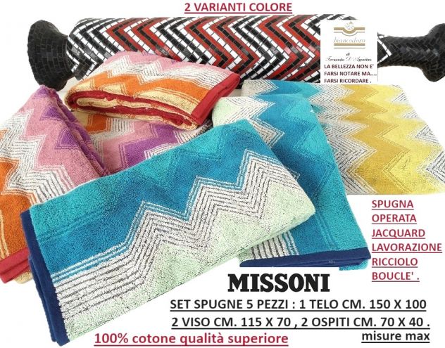MISSONI  , TAPPETI  TESSUTI  BIANCHERIE . - Foto 4