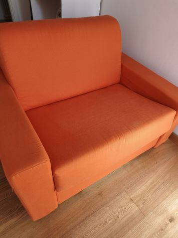 Poltrona letto con pouf e cuscini - Foto 7