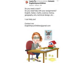 International school students help with homework