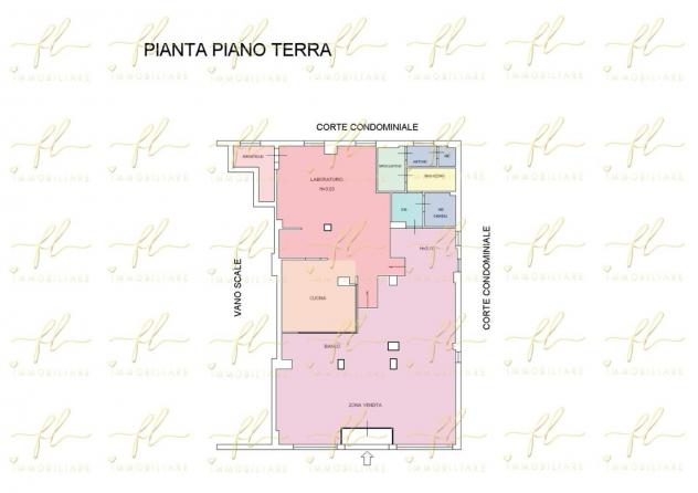 Locale comm.le/Fondo in vendita a Cecina 188 mq  Rif: 1391097