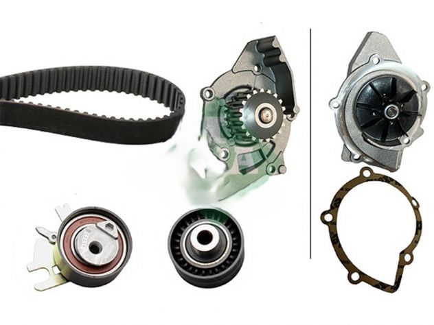 Kit distribuzione pompa acqua per Citroen Jumper 28 30 33 35 40 HDI BLUE HDI