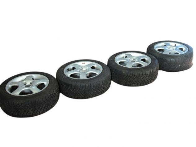 4 CERCHI IN LEGA FIAT Coupé 2° Serie 7,5JX16 (9600)