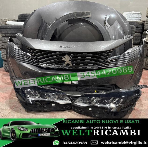 RICAMBI X PEUGEOT 3008 ANNO 2021