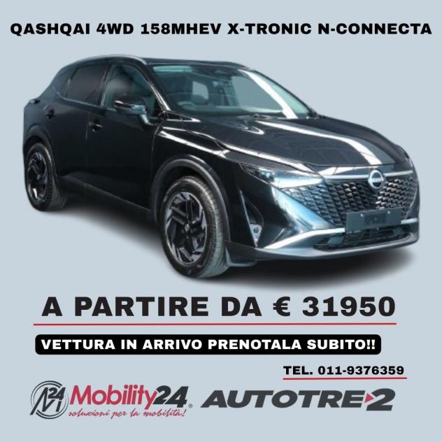 Nissan Qashqai Qashqai 1.3 mhev N-Connecta 4wd 158cv xtronic+T.A DA € 31950!!