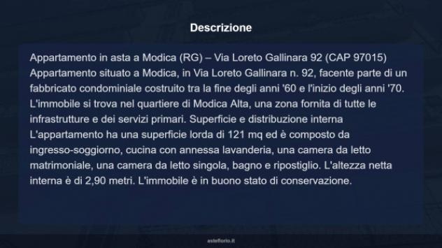 Immobile in asta di 121 m² con più di 5 locali in vendita a Modica - Foto 18