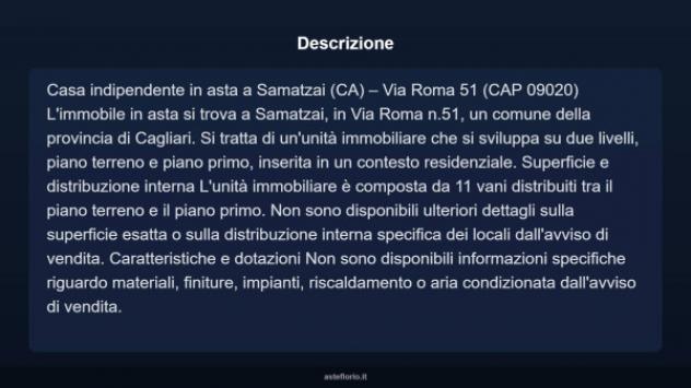 Immobile in asta di 220 m² con più di 5 locali in vendita a Samatzai - Foto 5