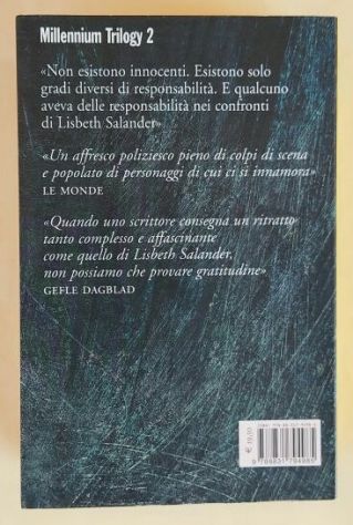 La ragazza che giocava con il fuoco di Stieg Larsson Ed:Marsilio,2008 come nuovo - Foto 5