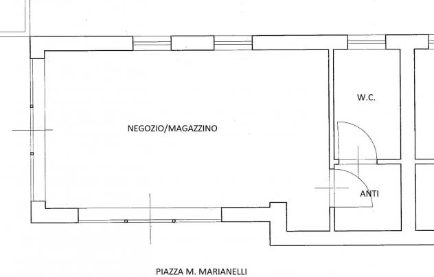 Negozio in affitto a Ponte a Egola - San Miniato 30 mq  Rif: 1110248