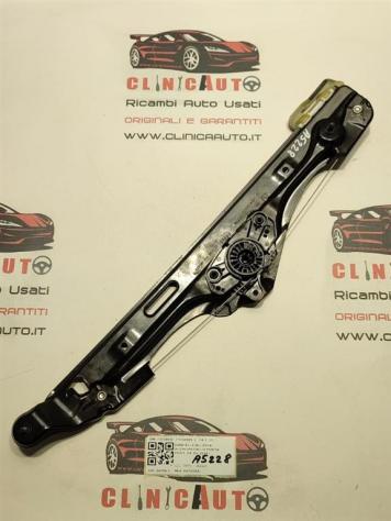 MECCANISMO ALZAVETRO POST. DX BMW X4 F26 7335602E 7335600S B47D20A (1418)