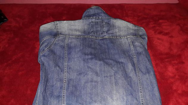 Giubotto jeans chiaro marchio Pull&Bear Tg M - NUOVO - Foto 3