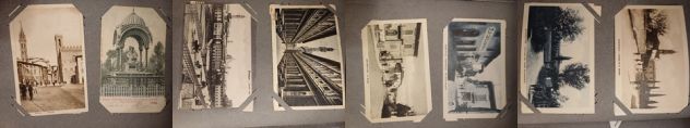 Antico album epoca ‘900 contenente 55 cartoline da collezione della Toscana. - Foto 4