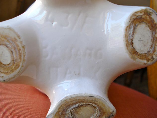 Vaso anni 50 in ceramica di Nove di Bassano dipinto a mano - Foto 2