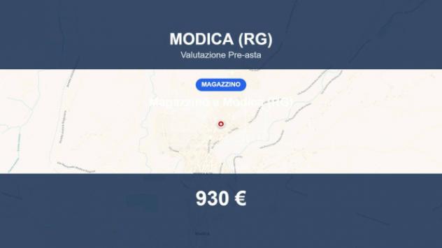 Immobile in asta di 13 m² in vendita a Modica