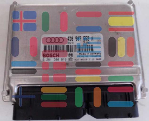 0261206016 4D0907558A Audi A6 4.2 centralina motore Bosch