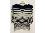 Maglia Per Te by Krizia - Taglia L - Colore Bianco e Nero - Ottime Condizioni