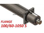 -CILINDRO IDRAULICO CON PIASTRA DI MONTAGGIO 100/60-1050S