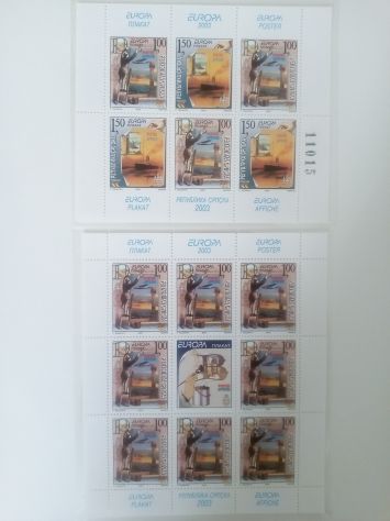 Bosnia-Serba Europa Cept foglietti 1996-2003 - Foto 10