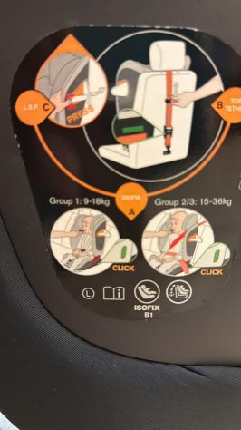 Seggiolino auto Everna-Fix – sicuro, elegante, come nuovo - Foto 2