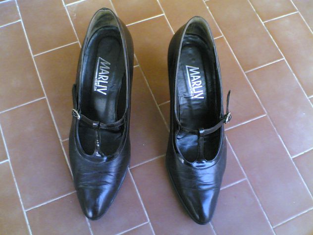 Scarpe da donna decolletè color testa di moro - Foto 5