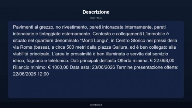 Immobile in asta di 94 m² in vendita a Tempio Pausania - Foto 4