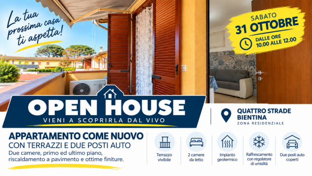 Appartamento in vendita a Quattro Strade - Bientina 60 mq Rif: 1452066