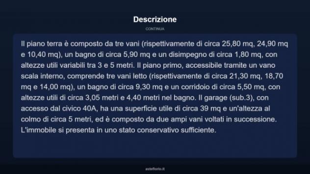 Immobile in asta di 266 m² con più di 5 locali e box auto in vendita a Carmiano - Foto 11
