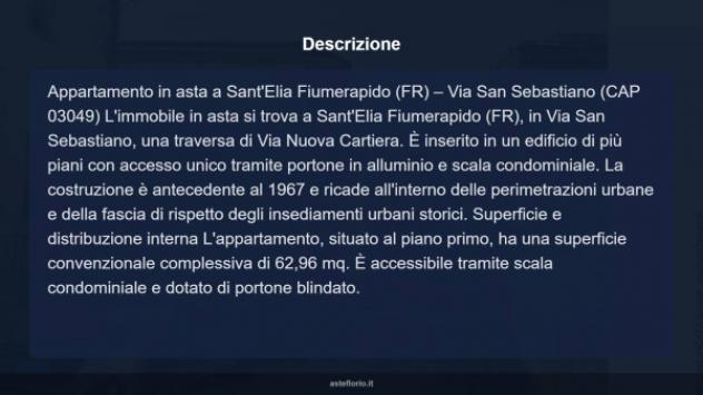 Immobile in asta di 62 m² in vendita a Sant'Elia Fiumerapido - Foto 17