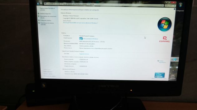PC HP-Compaq AMD Athlon 2.7 GHz 4GB ram con Windows 7 completo - Foto 2