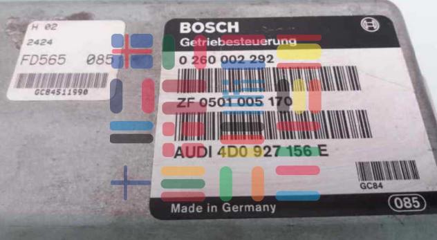 0260002292 4D0927156E Audi A8 4.2 centralina cambio Bosch - Foto 2